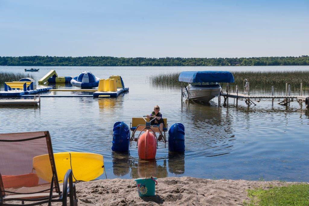 Balsam Beach Resort offers a pool for all of our guests.