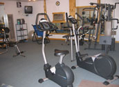 Balsam Beach, Bemidji, MN, provides guests with access to a fitness center.