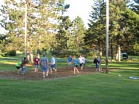 Play some volleyball at Balsam Beach Resorts volleyball facility.